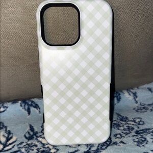 Incipio Green Checkered Phone Case